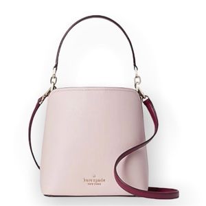 NWT Kate Spade small bucket bag rose